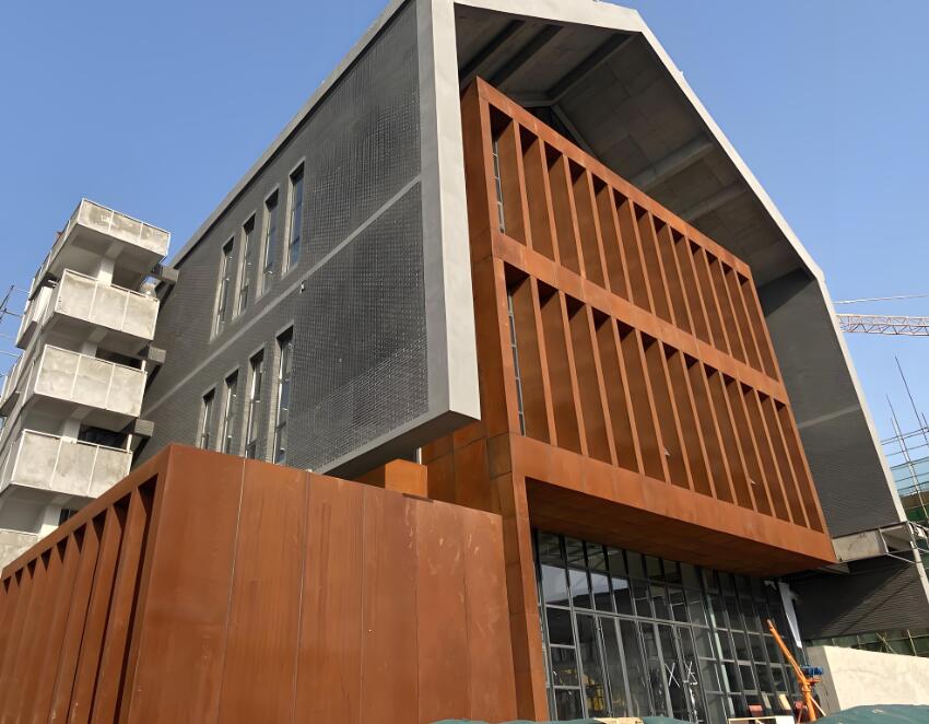 和平耐候钢幕墙